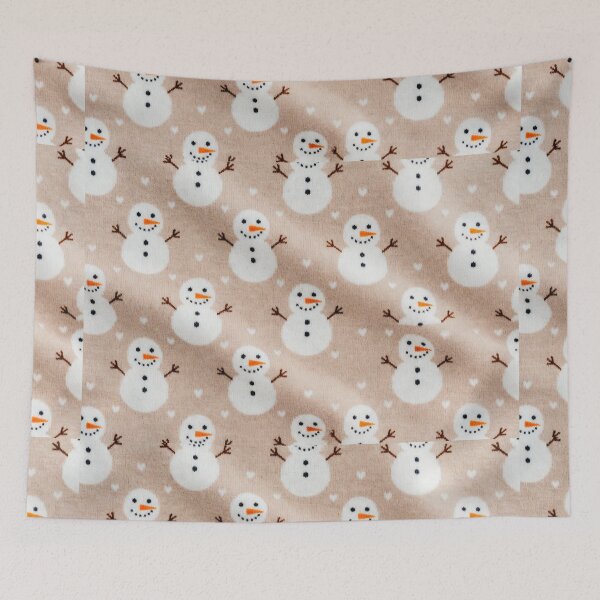 Item preview, Cute Snowmen Pattern designed and sold by SassyArtistry.