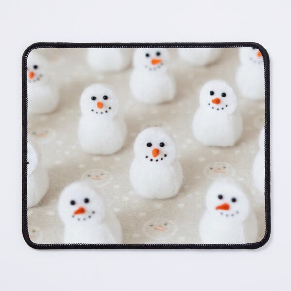 Item preview, Mini Snowmen Winter Pattern designed and sold by SassyArtistry.