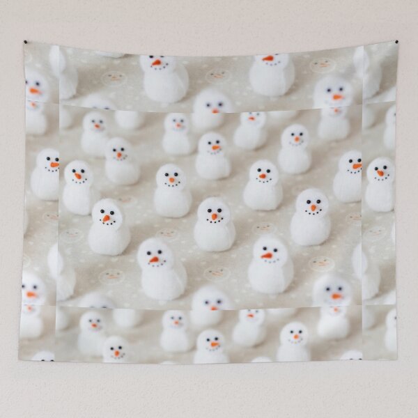 Item preview, Mini Snowmen Winter Pattern designed and sold by SassyArtistry.