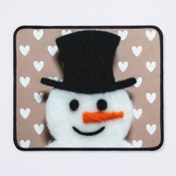 Item preview, Cute Snowman With Hearts designed and sold by SassyArtistry.