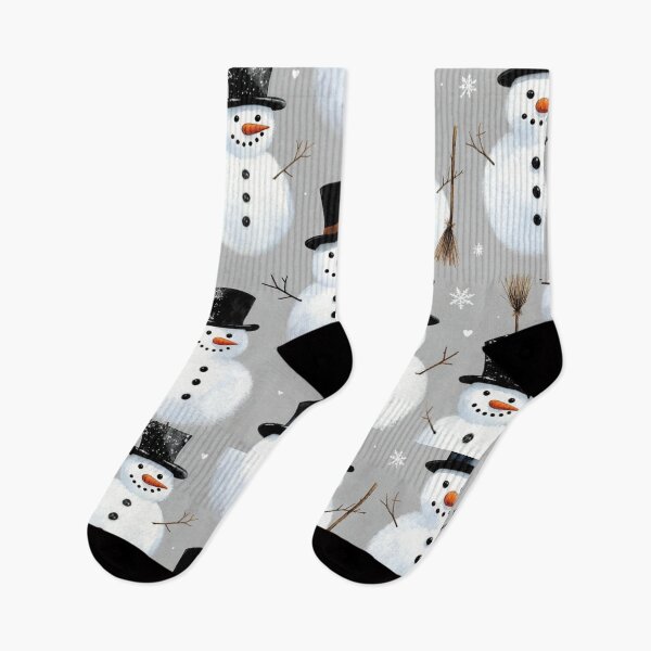Item preview, Cute Snowmen With Top Hats designed and sold by SassyArtistry.
