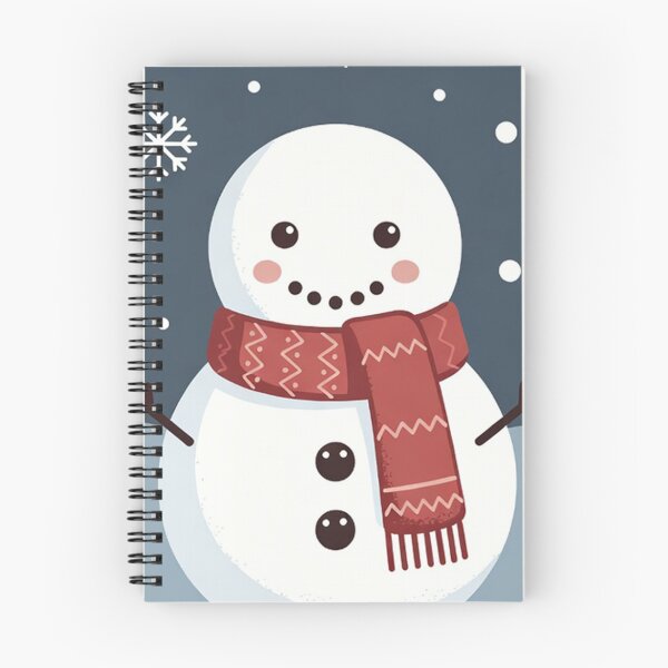 Item preview, Cute Snowman With Red Scarf designed and sold by SassyArtistry.