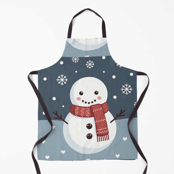 Item preview, Cute Snowman With Red Scarf designed and sold by SassyArtistry.