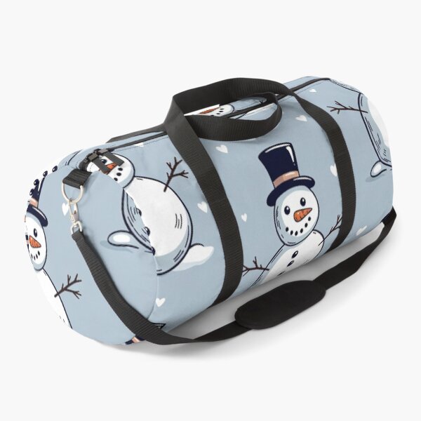 Item preview, Cute Snowman Pattern With Hearts designed and sold by SassyArtistry.