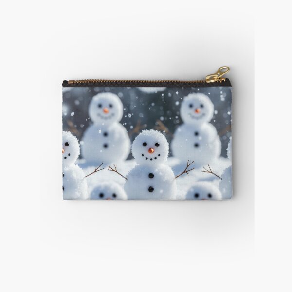 Item preview, Cute Snowmen Repeating Pattern designed and sold by SassyArtistry.
