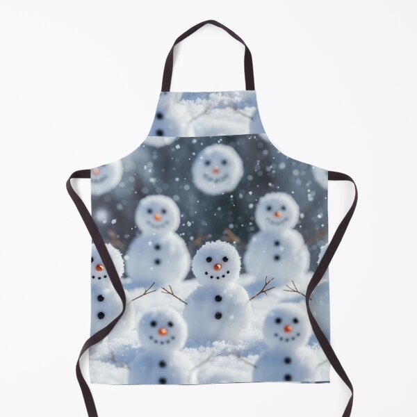 Item preview, Cute Snowmen Repeating Pattern designed and sold by SassyArtistry.