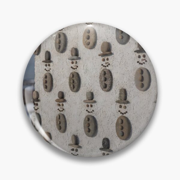Item preview, Stone Snowmen Wall Pattern designed and sold by SassyArtistry.