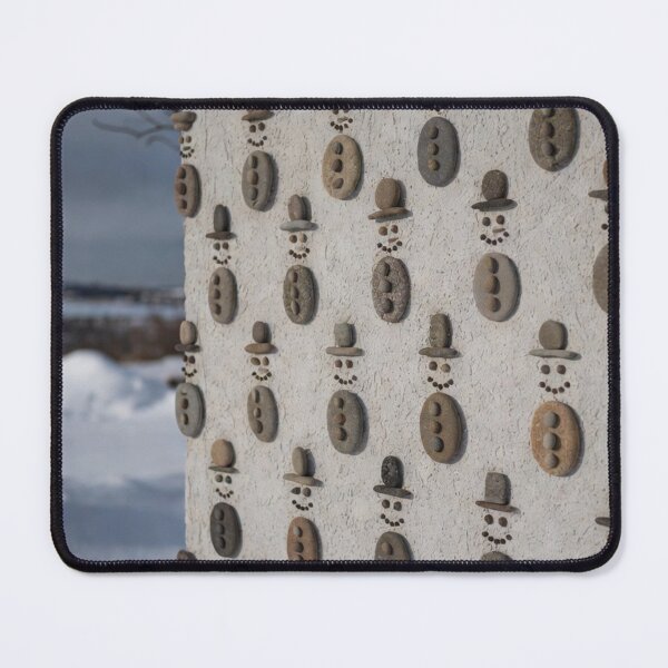 Item preview, Stone Snowmen Wall Pattern designed and sold by SassyArtistry.