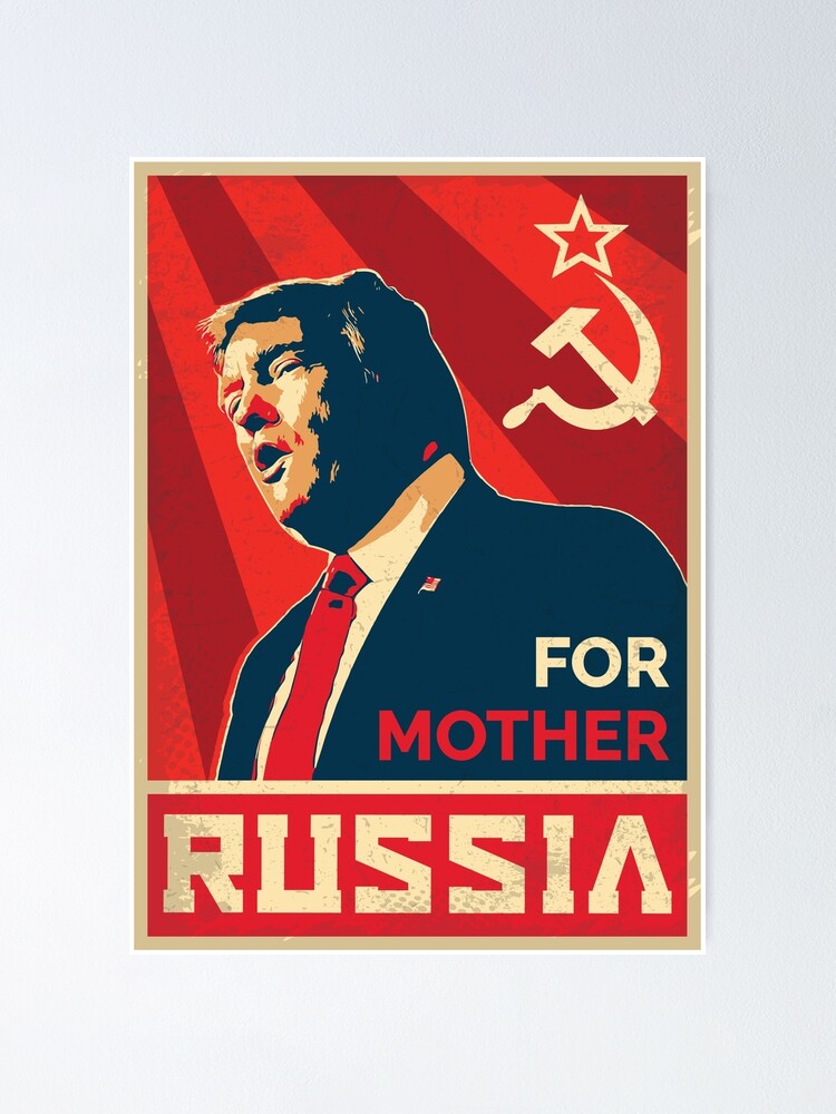 Funny Trump Putin Soviet Propaganda Poster T-Shirt Funny Trump Putin Soviet Propaganda Poster T-Shirt