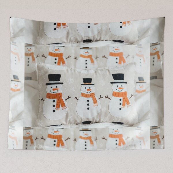Item preview, Snowman Pillow Pattern designed and sold by SassyArtistry.