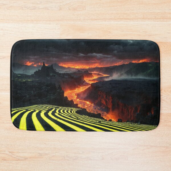 Item preview, Surreal Lava Landscape designed and sold by SassyArtistry.