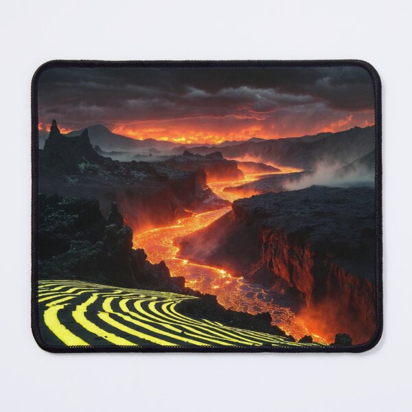 Item preview, Surreal Lava Landscape designed and sold by SassyArtistry.