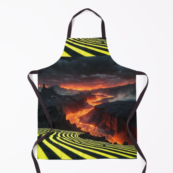 Item preview, Surreal Lava Landscape designed and sold by SassyArtistry.