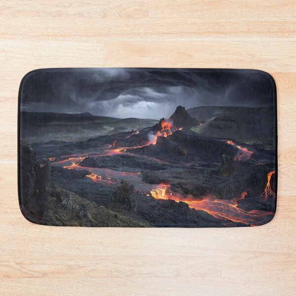Item preview, Lava River Through Volcanic Terrain designed and sold by SassyArtistry.