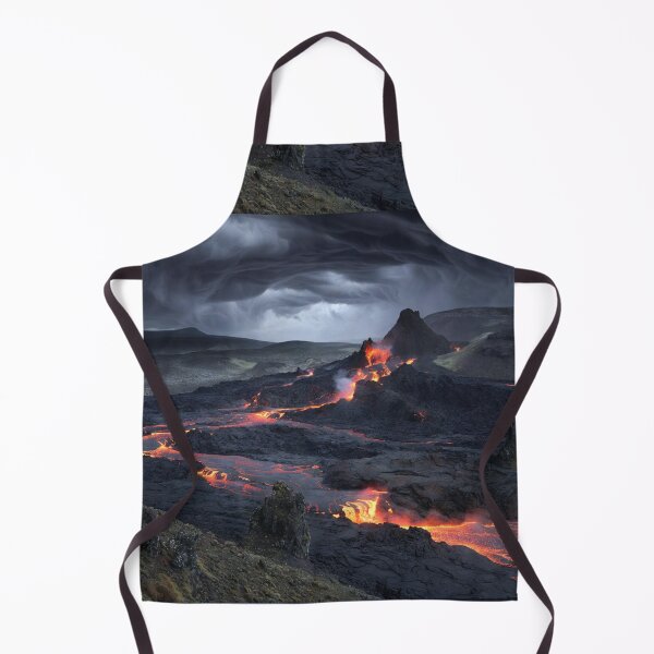 Item preview, Lava River Through Volcanic Terrain designed and sold by SassyArtistry.