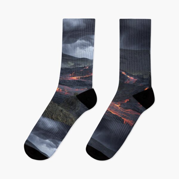 Item preview, Lava River Through Volcanic Terrain designed and sold by SassyArtistry.