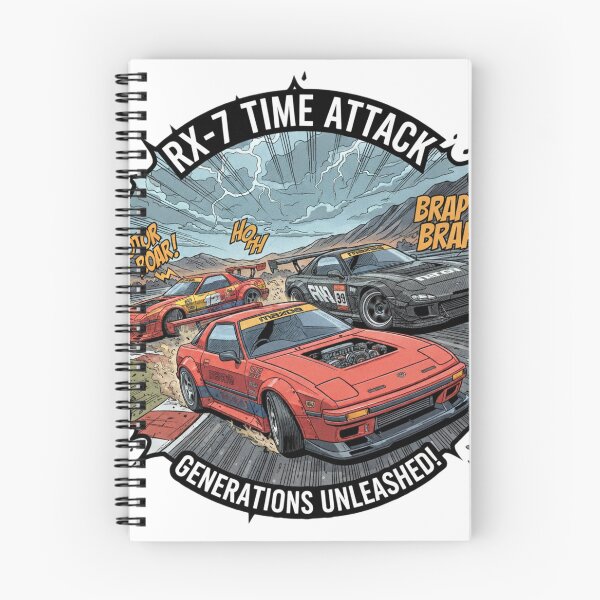 Item preview, RX Generations Time Attack designed and sold by RacerCatBrand.