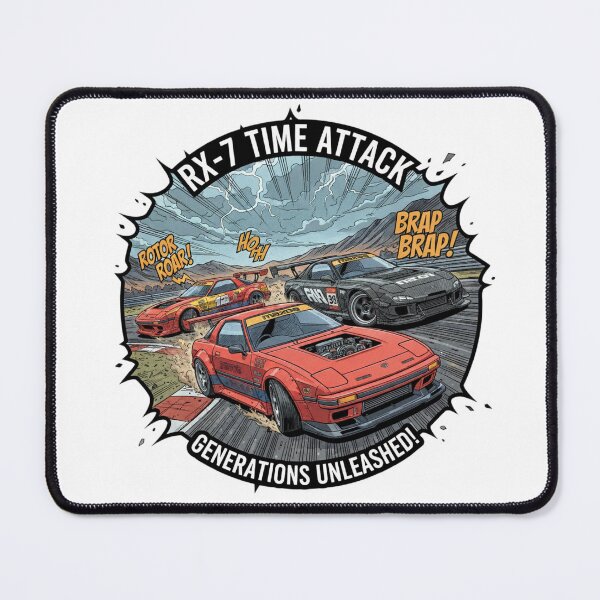 Item preview, RX Generations Time Attack designed and sold by RacerCatBrand.