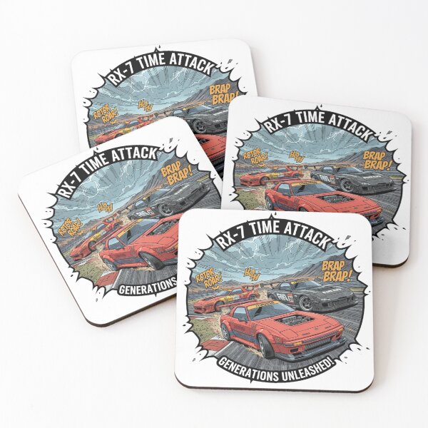 Item preview, RX Generations Time Attack designed and sold by RacerCatBrand.