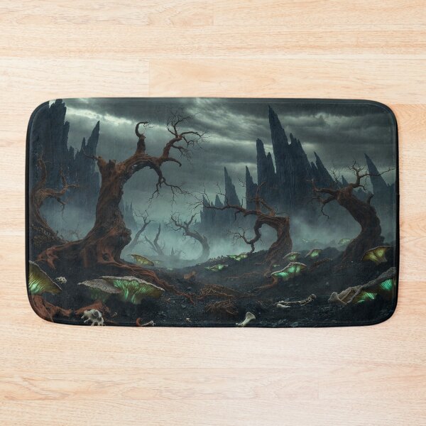 Item preview, Dark Fantasy Swamp Landscape designed and sold by SassyArtistry.