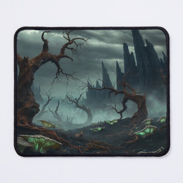 Item preview, Dark Fantasy Swamp Landscape designed and sold by SassyArtistry.