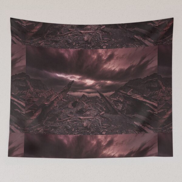 Item preview, Apocalyptic Rocky Wasteland designed and sold by SassyArtistry.