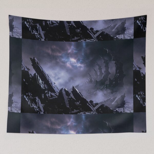 Item preview, Alien Horror Landscape designed and sold by SassyArtistry.