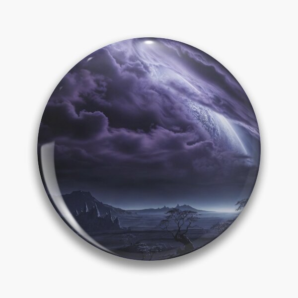 Item preview, Storm Over Alien Wasteland designed and sold by SassyArtistry.