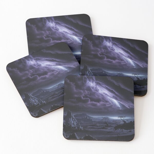 Item preview, Storm Over Alien Wasteland designed and sold by SassyArtistry.