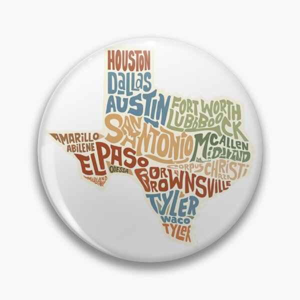 Item preview, Retro Texas map designed and sold by JIGUWORLD.
