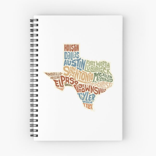 Item preview, Retro Texas map designed and sold by JIGUWORLD.