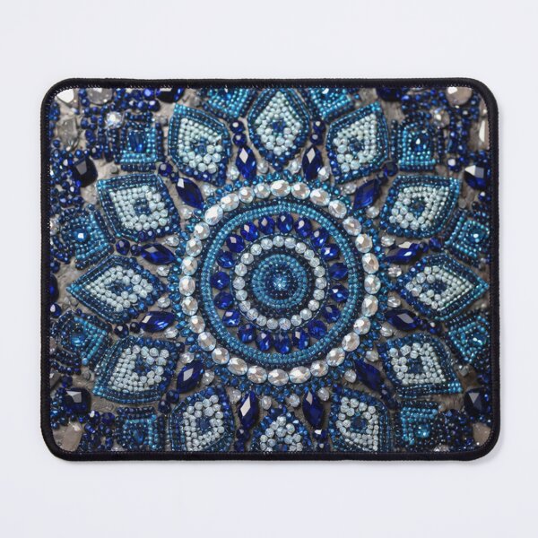Item preview, Blue Beaded Mandala Pattern designed and sold by SassyArtistry.