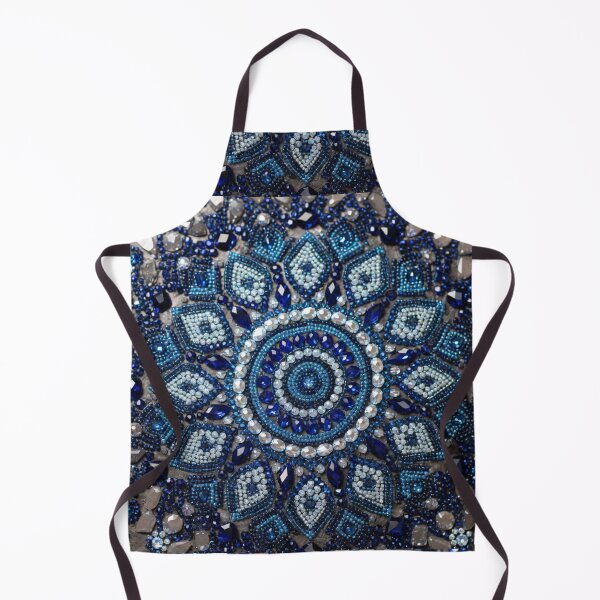 Item preview, Blue Beaded Mandala Pattern designed and sold by SassyArtistry.