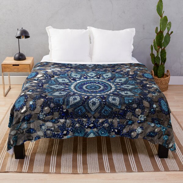 Item preview, Blue Beaded Mandala Pattern designed and sold by SassyArtistry.