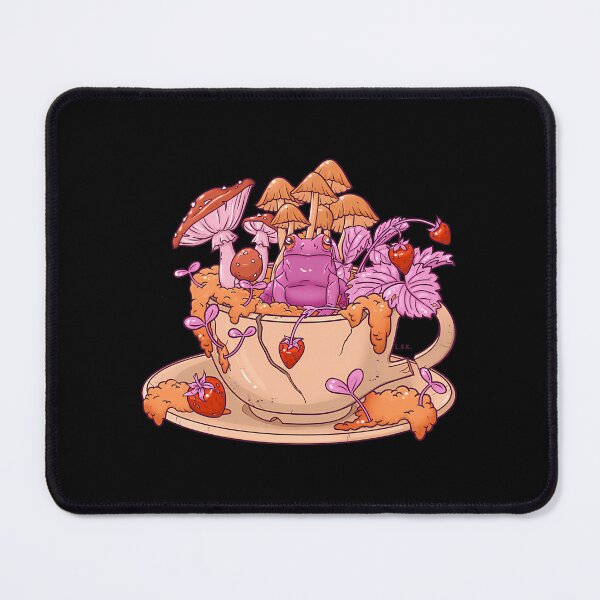 Item preview, Sapphic Frog in a Toadstool Teacup designed and sold by ezeomabrenkeb.