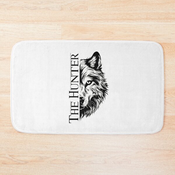 Item preview, The Hunter – Bold Wolf Illustration Tribal Style designed and sold by Quoteink.