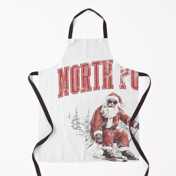 Item preview, Santa Claus Christmas Snow Skiing At The North Pole Ski Club designed and sold by raelinema9mar1.