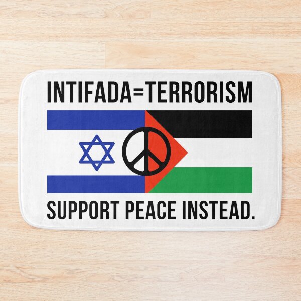 Item preview, Support peace, not terrorism  designed and sold by Rachel the Artist .