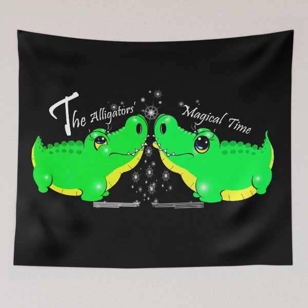 Item preview, The Alligator's Magical Time  designed and sold by Shirley cute art .