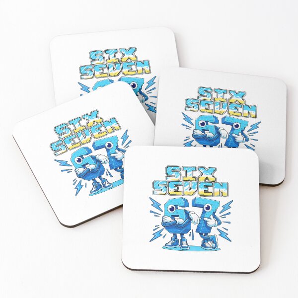 Item preview, Six Seven Brainrot Cartoon designed and sold by clarabersetart.