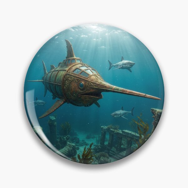 Item preview, Victorian Swordfish Submarine designed and sold by Tridentulus.