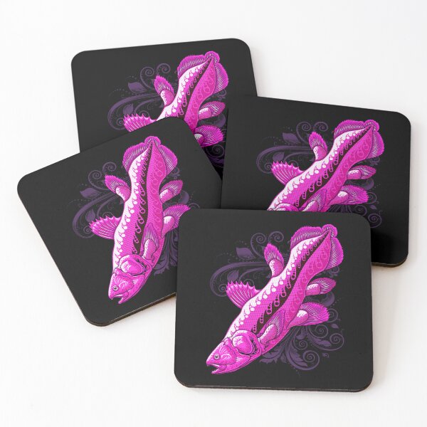 Item preview, Electric Abyss Coelacanth - Magenta Pop designed and sold by HexOne.