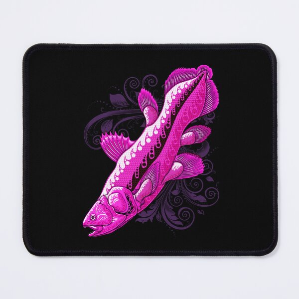 Item preview, Electric Abyss Coelacanth - Magenta Pop designed and sold by HexOne.
