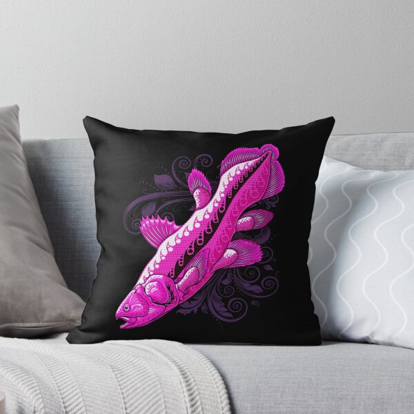 Item preview, Electric Abyss Coelacanth - Magenta Pop designed and sold by HexOne.