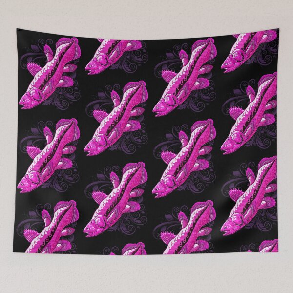 Item preview, Electric Abyss Coelacanth - Magenta Pop designed and sold by HexOne.