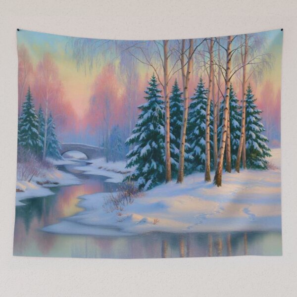 Item preview, Peaceful Winter Dawn designed and sold by Dawne's Designs.