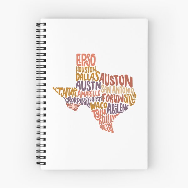 Item preview, Retro Texas map designed and sold by JIGUWORLD.
