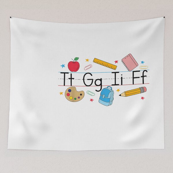Item preview, Tgif Teacher Alphabet Kindergarten Teacher Appreciation designed and sold by laonieam8aman5.