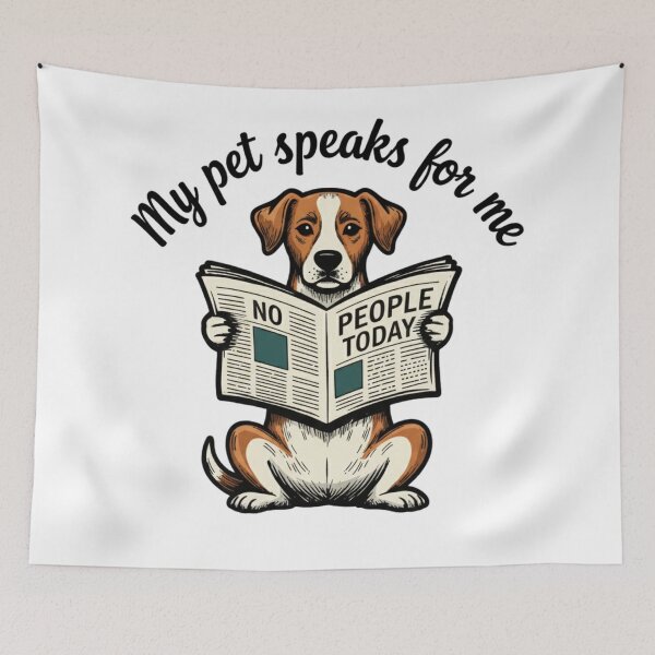 Item preview, My pet speaks for me designed and sold by LuloCreative.