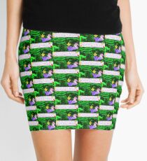 Hello Greenosuarus from the story Dreaming with Dinosaurs, The Book of Yawns, Adventure 1 Mini Skirt